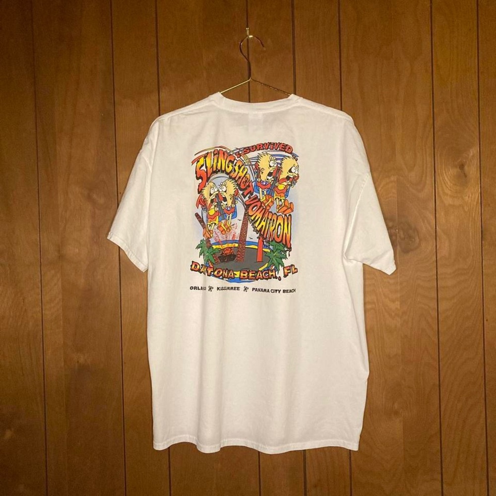 Vintage Slingshot “Bart & Lisa” Vomitron tshirt
